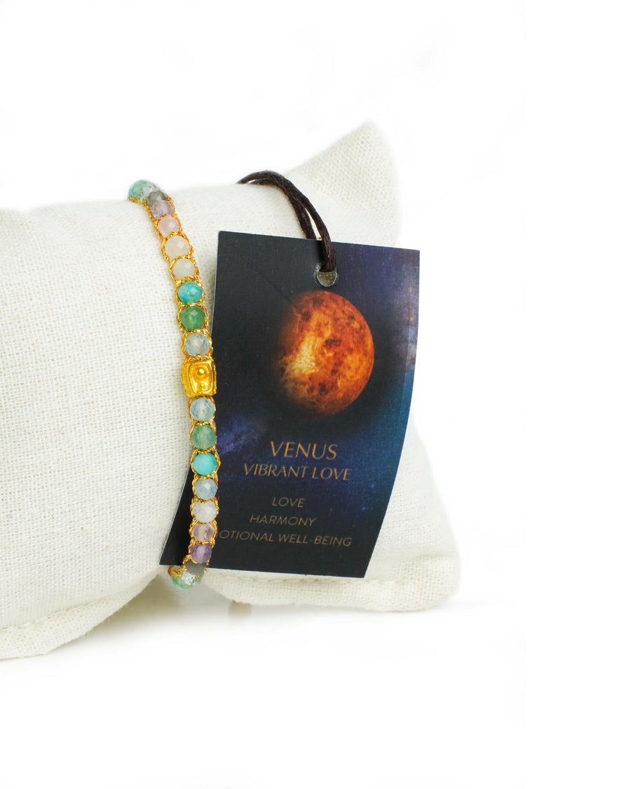 Venus Vibrant Love Bracelet Gold