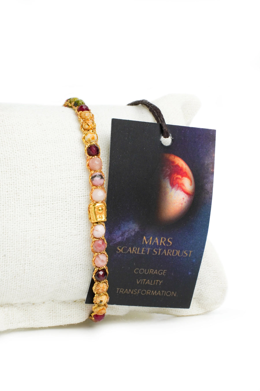 Mars Scarlet Stardust Bracelet Gold