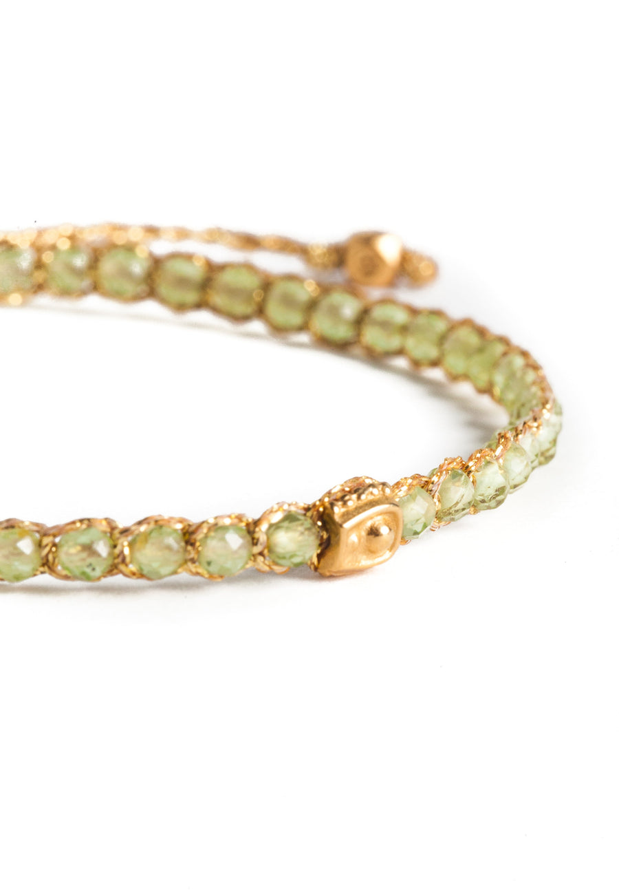 Peridot Bracelet | Gold